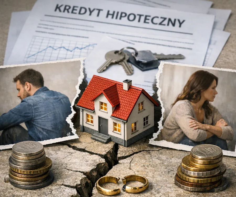 Kredyt hipoteczny dla pary po rozstaniu - co dalej